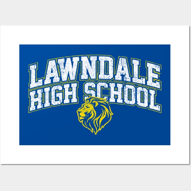 Lawndale High School - Daria Wall Art by huckblade